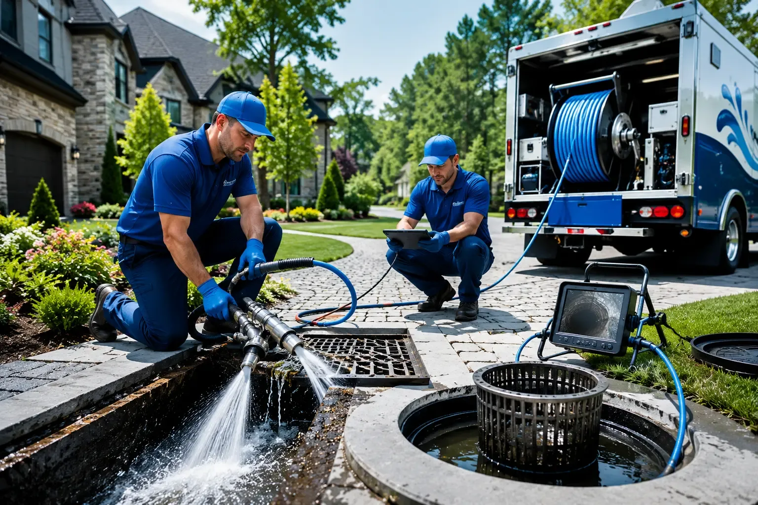 Local outdoor drain cleaning professionals in Latham, MO