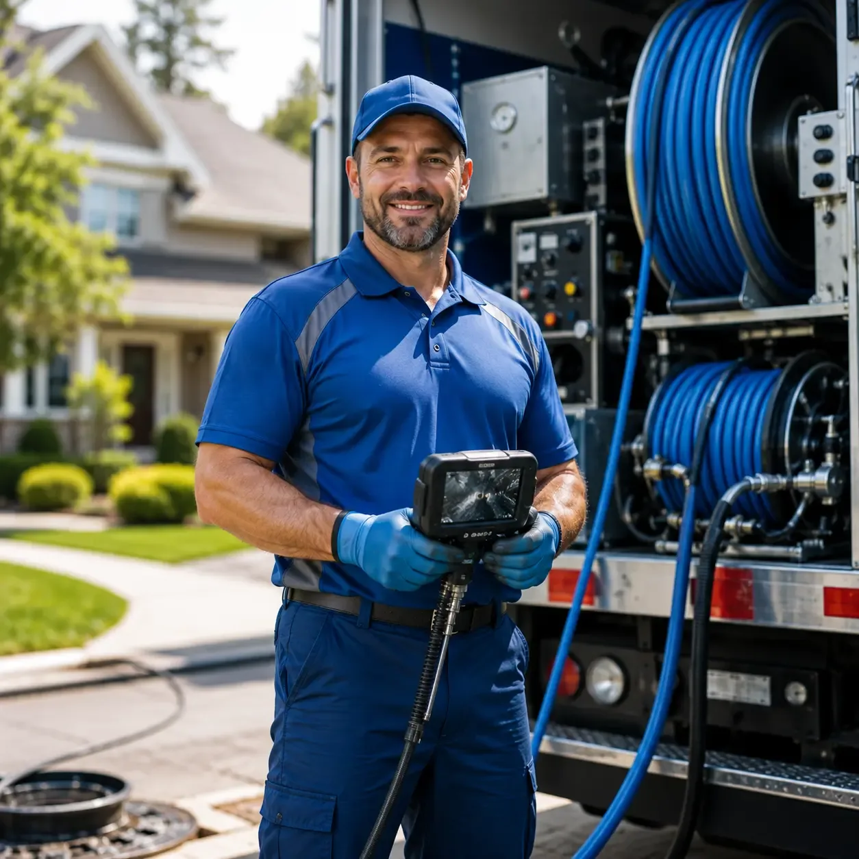 Local outdoor drain cleaning specialists in Latham, MO